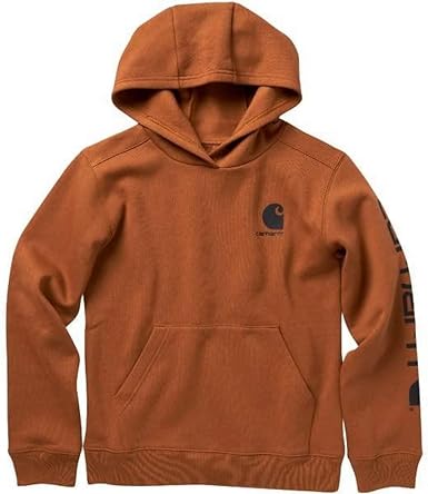 Carhartt Kid's CA6272 Long-Sleeve Graphic Sweatshirt - Boys