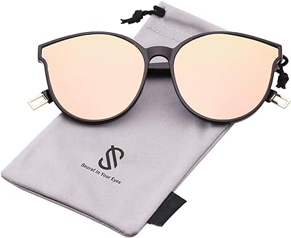 SOJOS Oversized Round Sunglasses for Women and Men