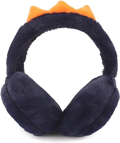 Flammi Kids Knit Earmuffs Winter Outdoor Furry Ear Warmers for Boys Girls